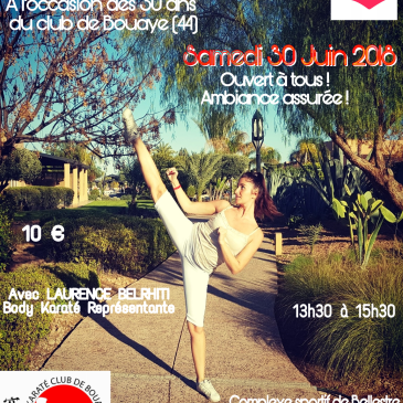 30ème Anniversaire – Stage Body Karaté