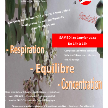 Stage Karaté Détente