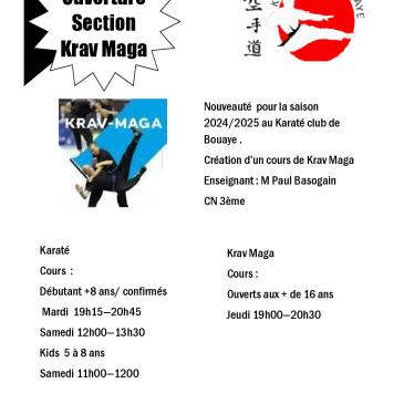 Nouveau – Saison 2024-2025
